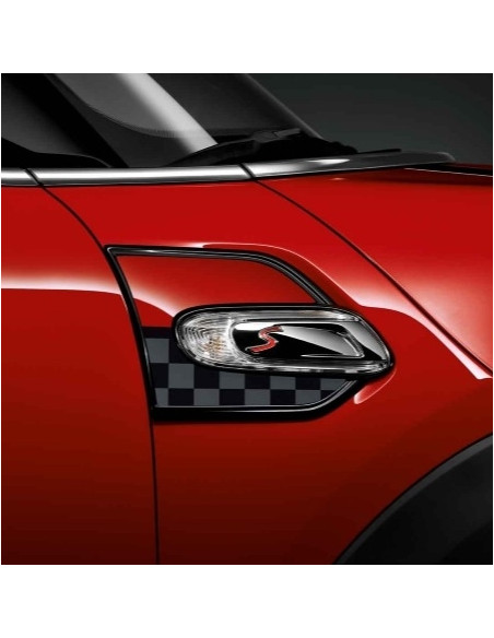 Jeu grand ouies  JCW Chequered pour MINI F56