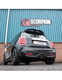 Echappement Scorpion pour Cooper S & JCW F56 F55