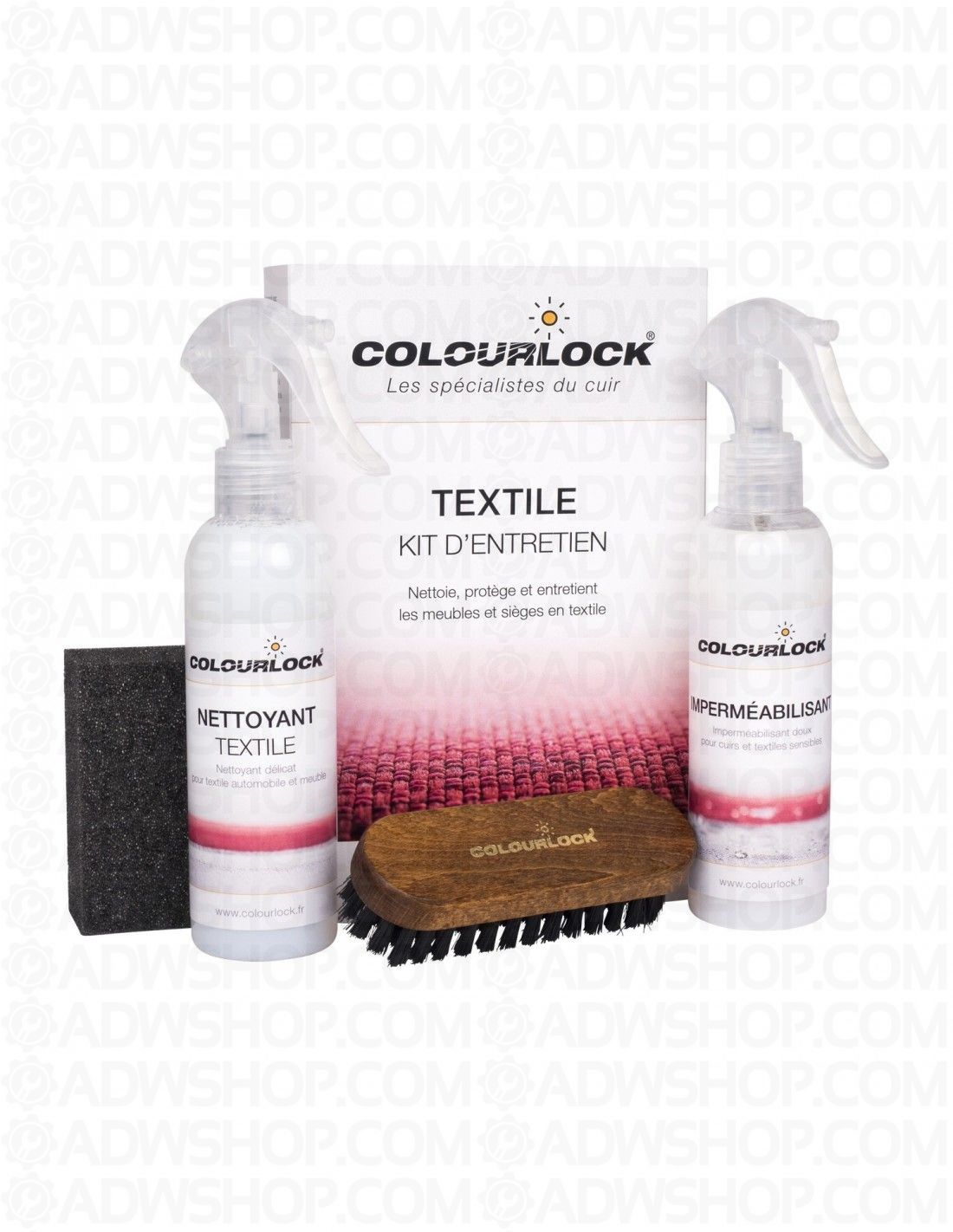 Kit d'entretien COLOURLOCK pour Alcantara et textile avec