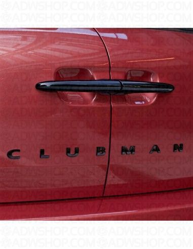 Logo black line Clubman plaque droite...